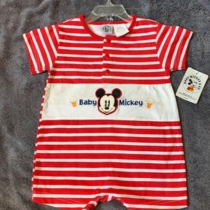 Baby Mickey onesie (24M)